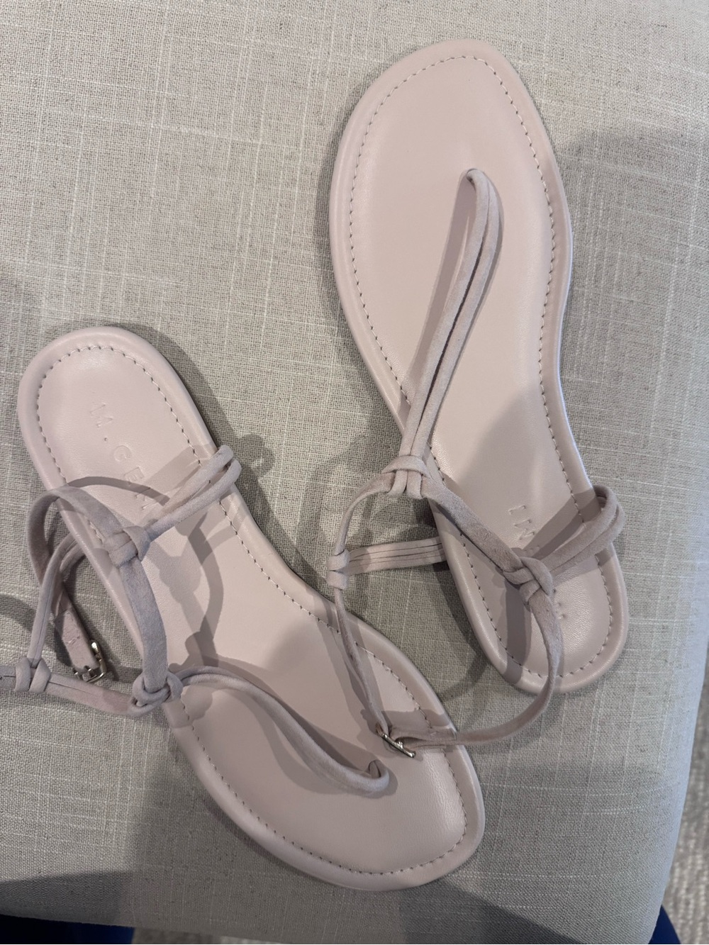 M. Gemi Annalisa  blush sandals 39.5
